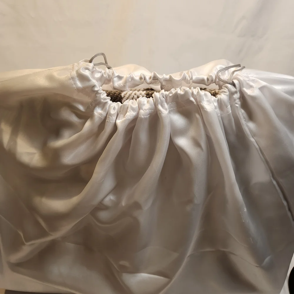 Tory Burch Blake Jumbo Striped Tote Grove Green - Picture 14 of 14